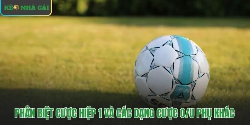 Tìm hiểu các loại cược O/U phụ như hiệp 1 hay phạt góc