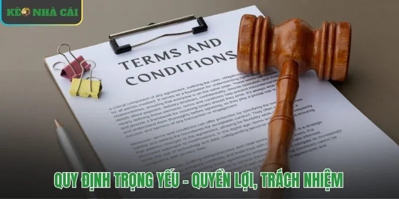 Điều khoản điều kiện xác định quyền và trách nhiệm