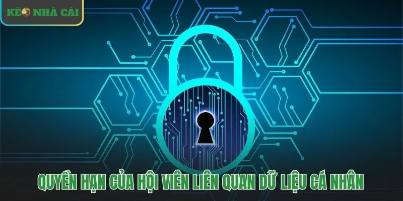 Đảm bảo quyền đăng nhập chỉnh sửa và xóa dữ liệu cá nhân